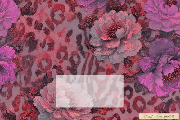 Download Floral Leopard Pink Purple Pattern - Premium Bundle