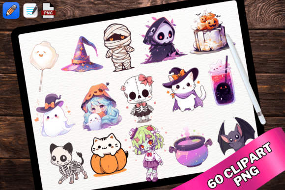 Download Cute Halloween Spooky Clipart PNG - Spooky clipart Collection