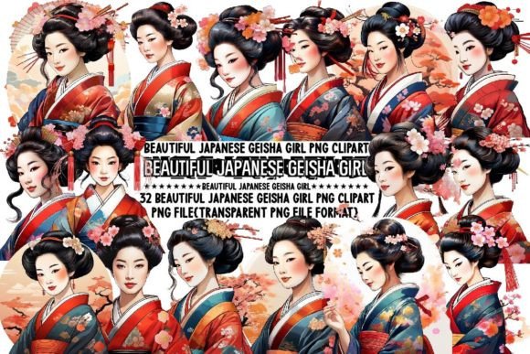 Download Beautiful Japanese Geisha Girl PNG - Beautiful Collection