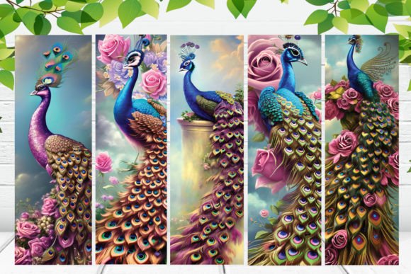 Download Vintage Peacock Bookmark Printables - Printables Collection