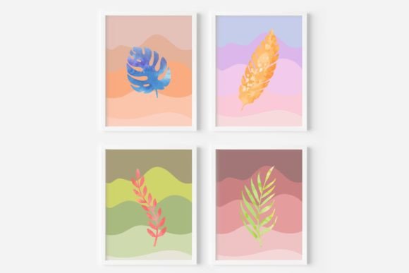 Download Leaf Decor Wall Arts, Botanical Prints - Botanical Collection